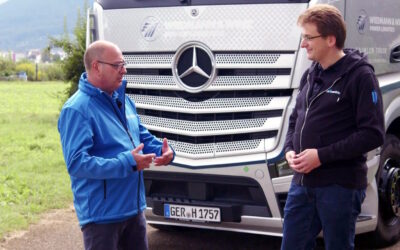 Cell­cen­tric Inter­view – Erfah­run­gen mit dem neu­en Mer­ce­des-Benz GenH2 Truck